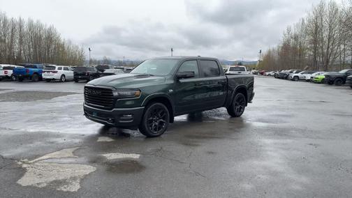 Serrano Green Metallic 2026 RAM 1500 Laramie