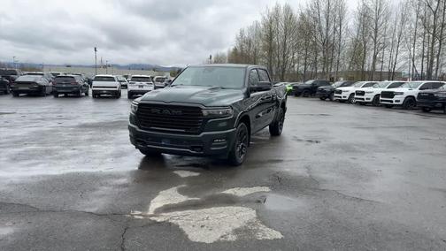 Serrano Green Metallic 2026 RAM 1500 Laramie