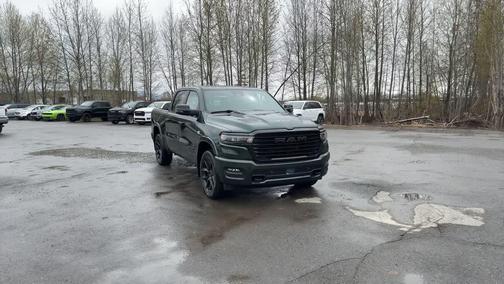 Serrano Green Metallic 2026 RAM 1500 Laramie