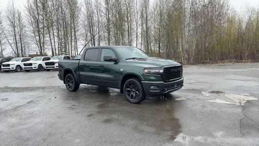 Serrano Green Metallic 2026 RAM 1500 Laramie