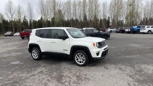 Alpine White Clearcoat 2023 Jeep Renegade Latitude