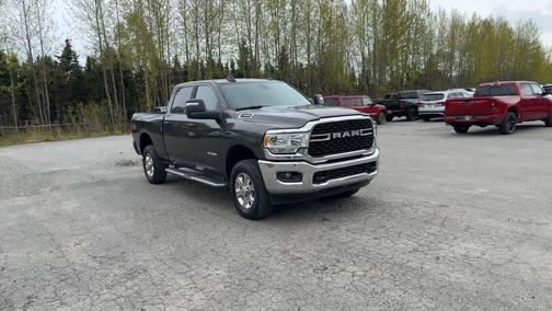 Granite Crystal Metallic Clearcoat 2024 RAM 2500 Big Horn Crew Cab 4x4 6'4' Box