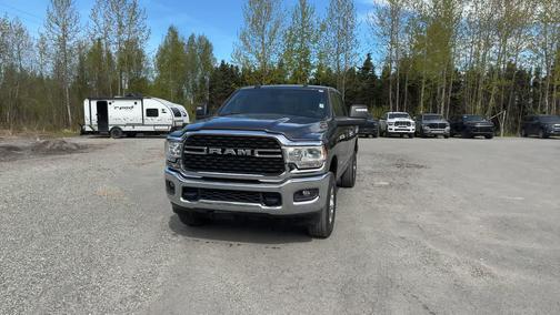 Granite Crystal Metallic Clearcoat 2024 RAM 2500 Big Horn Crew Cab 4x4 6'4' Box