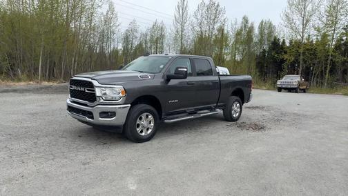 Granite Crystal Metallic Clearcoat 2024 RAM 2500 Big Horn Crew Cab 4x4 6'4' Box