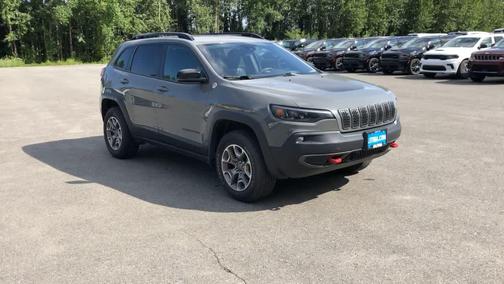 Sting-Gray Clearcoat 2022 Jeep Cherokee Trailhawk
