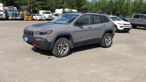 Sting-Gray Clearcoat 2022 Jeep Cherokee Trailhawk