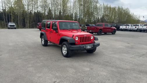 Firecracker Red Clear Coat 2015 Jeep Wrangler Unlimited Sport