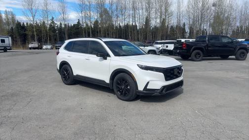 Platinum White Pearl 2024 Honda CR-V Hybrid Sport FWD