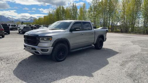 Billet Silver Metallic Clearcoat 2021 RAM 1500 Laramie
