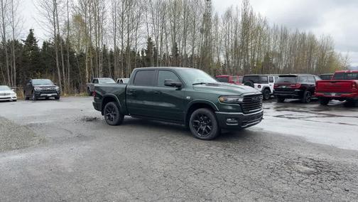 Serrano Green Metallic 2026 RAM 1500 Laramie