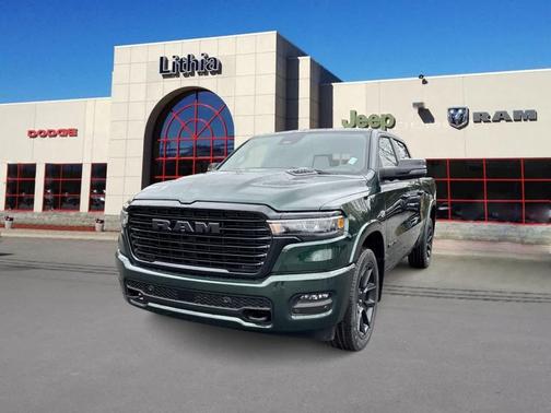 Serrano Green Metallic 2026 RAM 1500 Laramie