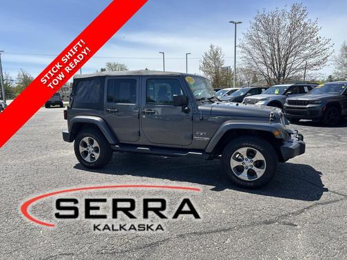 Granite Crystal Metallic Clearcoat 2018 Jeep Wrangler JK Unlimited Sahara