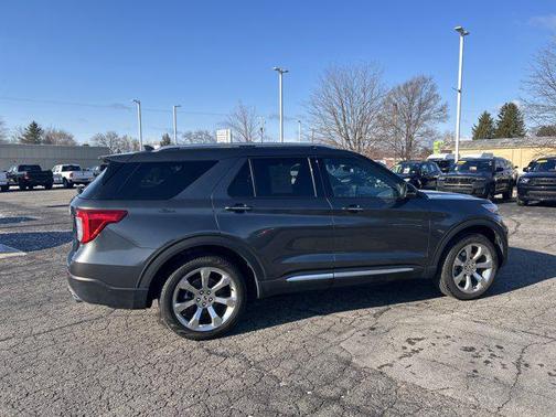 MAGNETIC METALLIC 2020 Ford Explorer Platinum