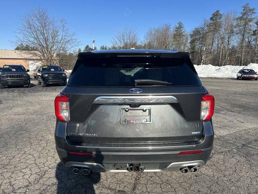 MAGNETIC METALLIC 2020 Ford Explorer Platinum