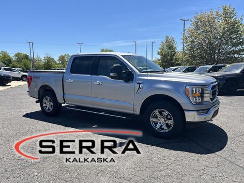 ICONIC SILVER METALLIC 2021 Ford F-150 XLT