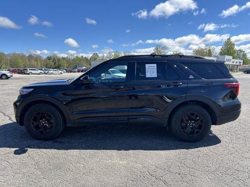 AGATE BLACK METALLIC 2023 Ford Explorer Timberline