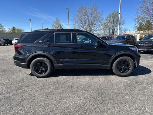AGATE BLACK METALLIC 2023 Ford Explorer Timberline