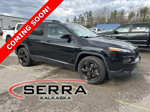 Diamond Black Crystal Pearl 2018 Jeep Cherokee Limited
