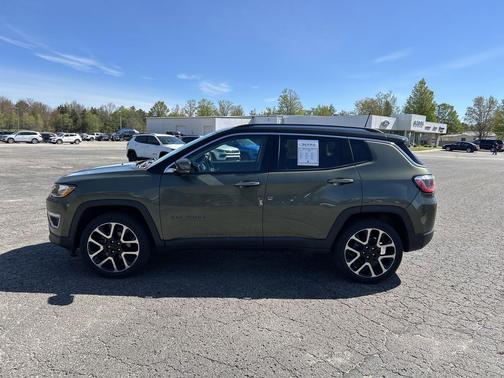 Olive Green Pearlcoat 2019 Jeep Compass Limited