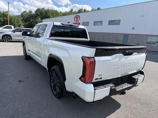 Wind Chill Pearl 2025 Toyota Tundra Hybrid Platinum