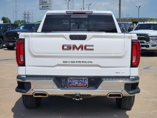 Summit White 2021 GMC Sierra 1500 SLT