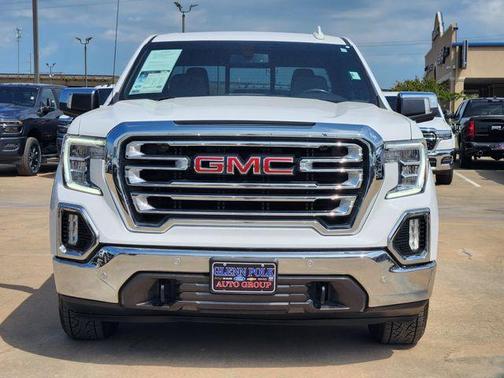 Summit White 2021 GMC Sierra 1500 SLT