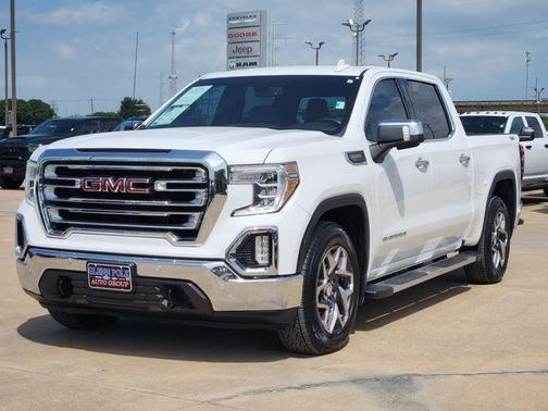 Summit White 2021 GMC Sierra 1500 SLT