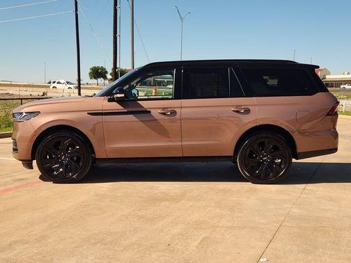 Sunrise Red 2025 Lincoln Navigator Black Label