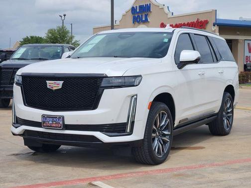 Crystal White Tri-Coat 2022 Cadillac Escalade Sport