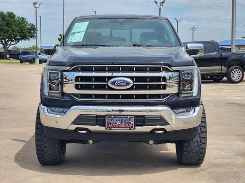 Agate Black Metallic 2022 Ford F-150 Lariat