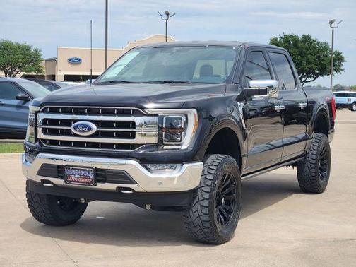 Agate Black Metallic 2022 Ford F-150 Lariat