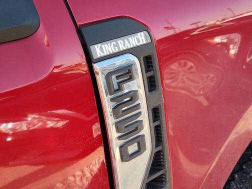 Ruby Red Metallic 2025 Ford F-250 King Ranch