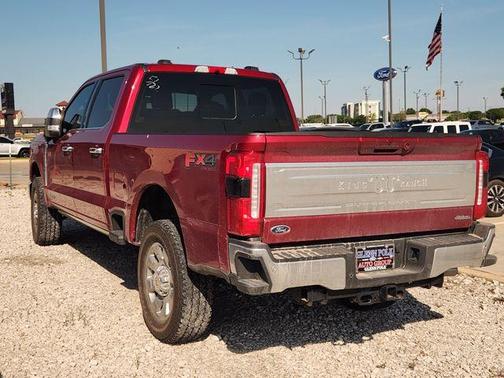 Ruby Red Metallic 2025 Ford F-250 King Ranch