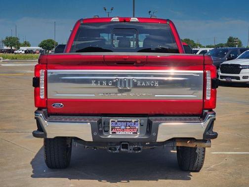 Ruby Red Metallic 2025 Ford F-250 King Ranch