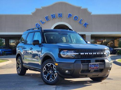 Azure Gray Metallic 2025 Ford Bronco Sport Outer Banks