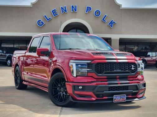 Rapid Red Metallic Tinted Clearcoat 2025 Ford F-150 Lariat