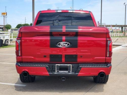 Rapid Red Metallic Tinted Clearcoat 2025 Ford F-150 Lariat