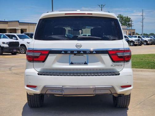 Aspen White 2022 Nissan Armada Platinum