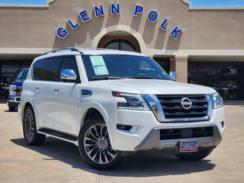 Aspen White 2022 Nissan Armada Platinum