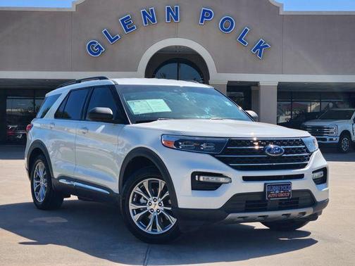 Star White 2020 Ford Explorer XLT