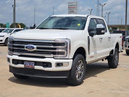 Star White 2026 Ford F-350 Platinum