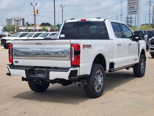 Star White 2026 Ford F-350 Platinum