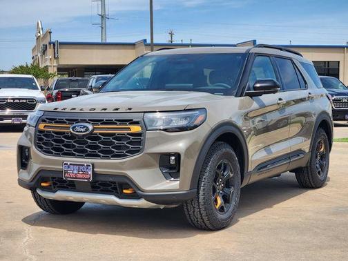 Gray 2026 Ford Explorer Tremor