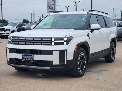 White 2025 Hyundai SANTA FE SEL