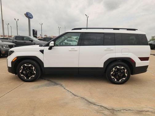 White 2025 Hyundai SANTA FE SEL