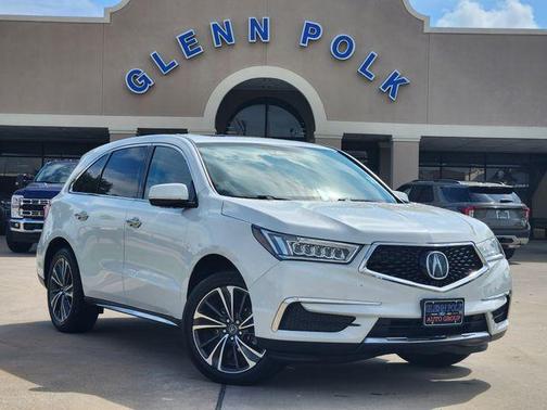 Platinum White Pearl 2020 Acura MDX 3.5L w/Technology Package