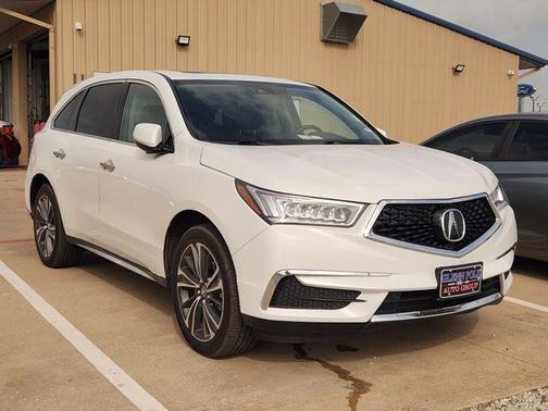Platinum White Pearl 2020 Acura MDX 3.5L w/Technology Package