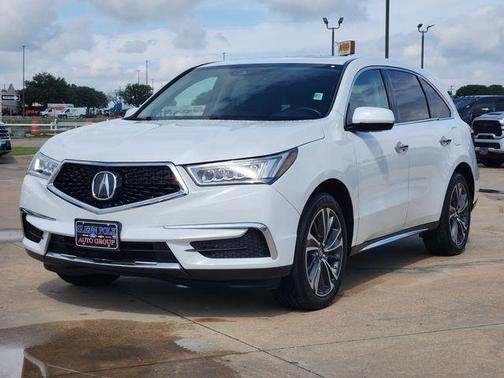 Platinum White Pearl 2020 Acura MDX 3.5L w/Technology Package