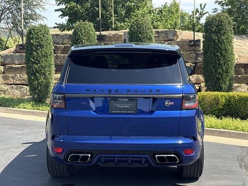 Estoril Blue 2021 Land Rover Range Rover SVR Carbon Edition