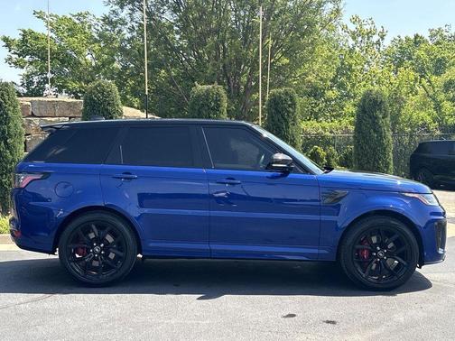 Estoril Blue 2021 Land Rover Range Rover SVR Carbon Edition